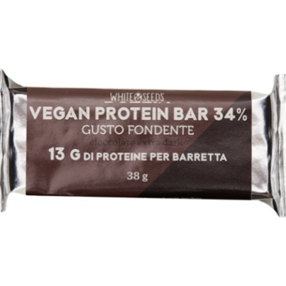 PROTEIN BAR - FONDENTE - WHITE AND SEEDS